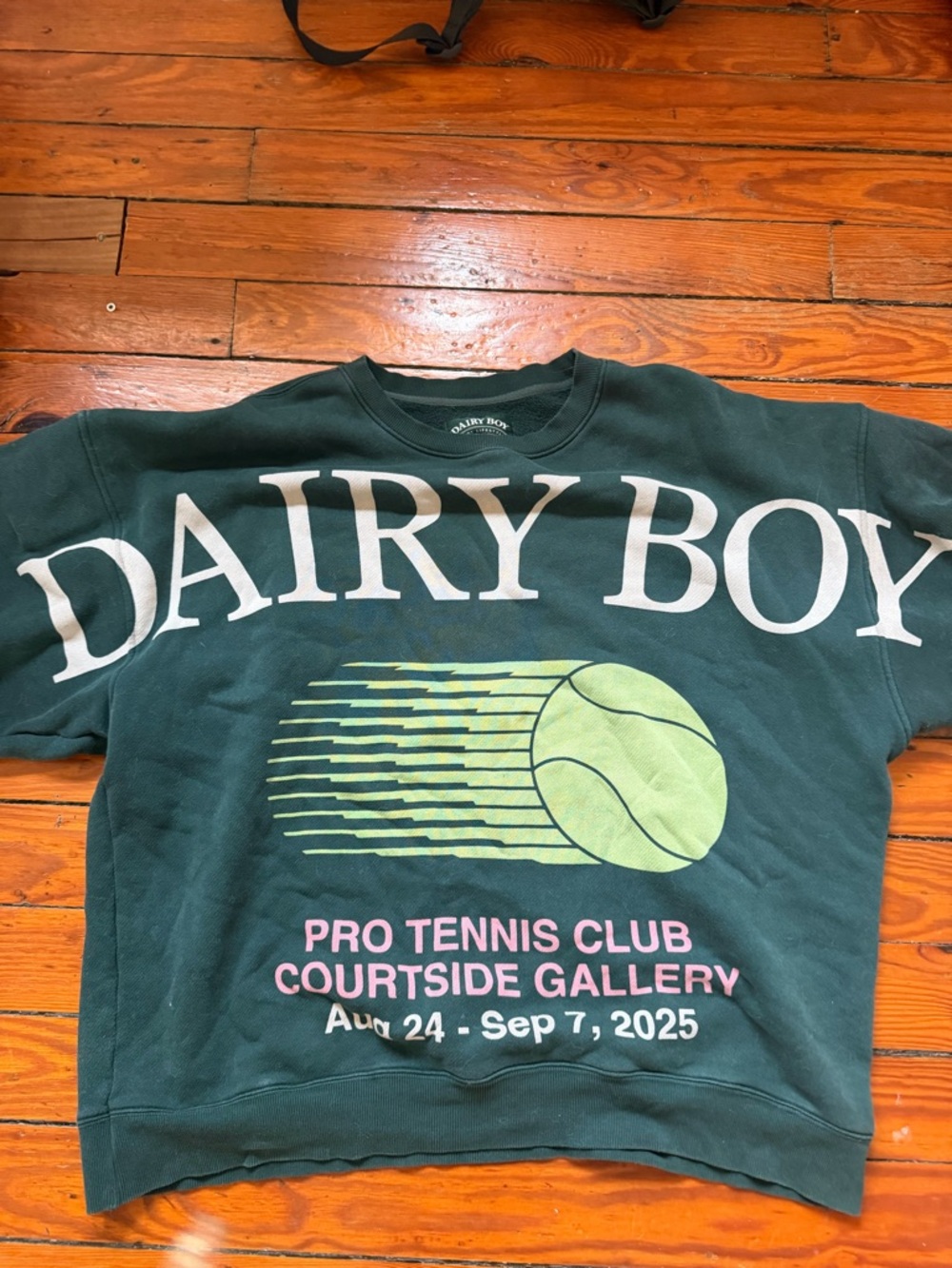 Dairy Boy tennis sweatshirt - Picture 3 of 4